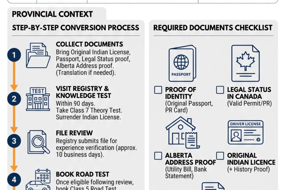 Indian Driving License in Alberta How to Get Your Class 5 Licence