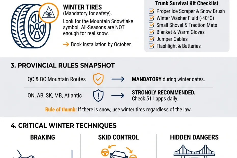 Winter Driving in Canada for Indians A First-Timer's Survival Guide