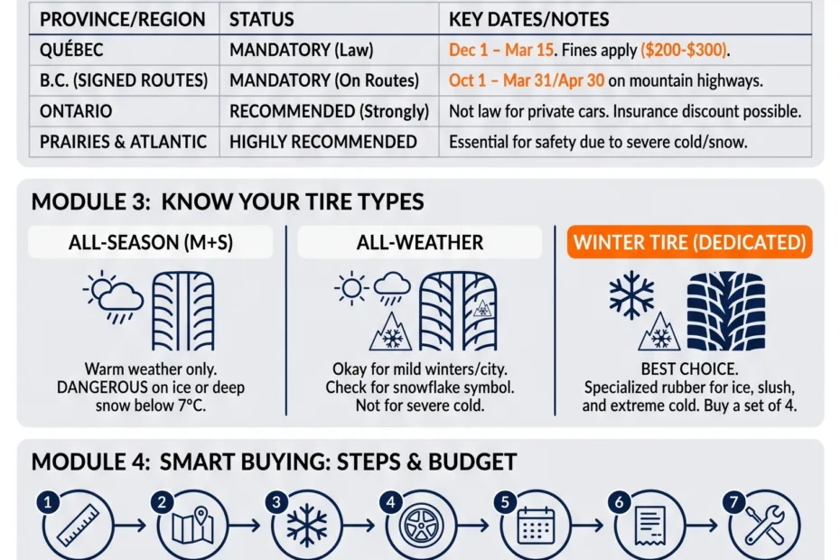 Winter Tires in Canada What Indian Drivers Need to Know Before Buying