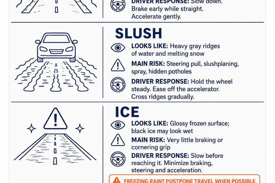 Snow, Slush And Ice Driving Differences Indian Drivers Must Learn In Canada