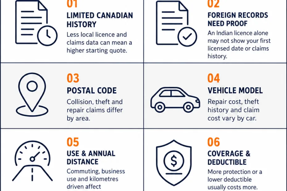Why Car Insurance Is Expensive For Indian Newcomers In Canada