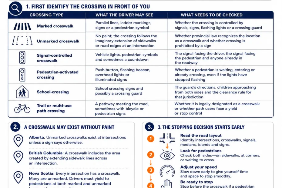 Pedestrian Crosswalk Rules In Canada For Indian Drivers